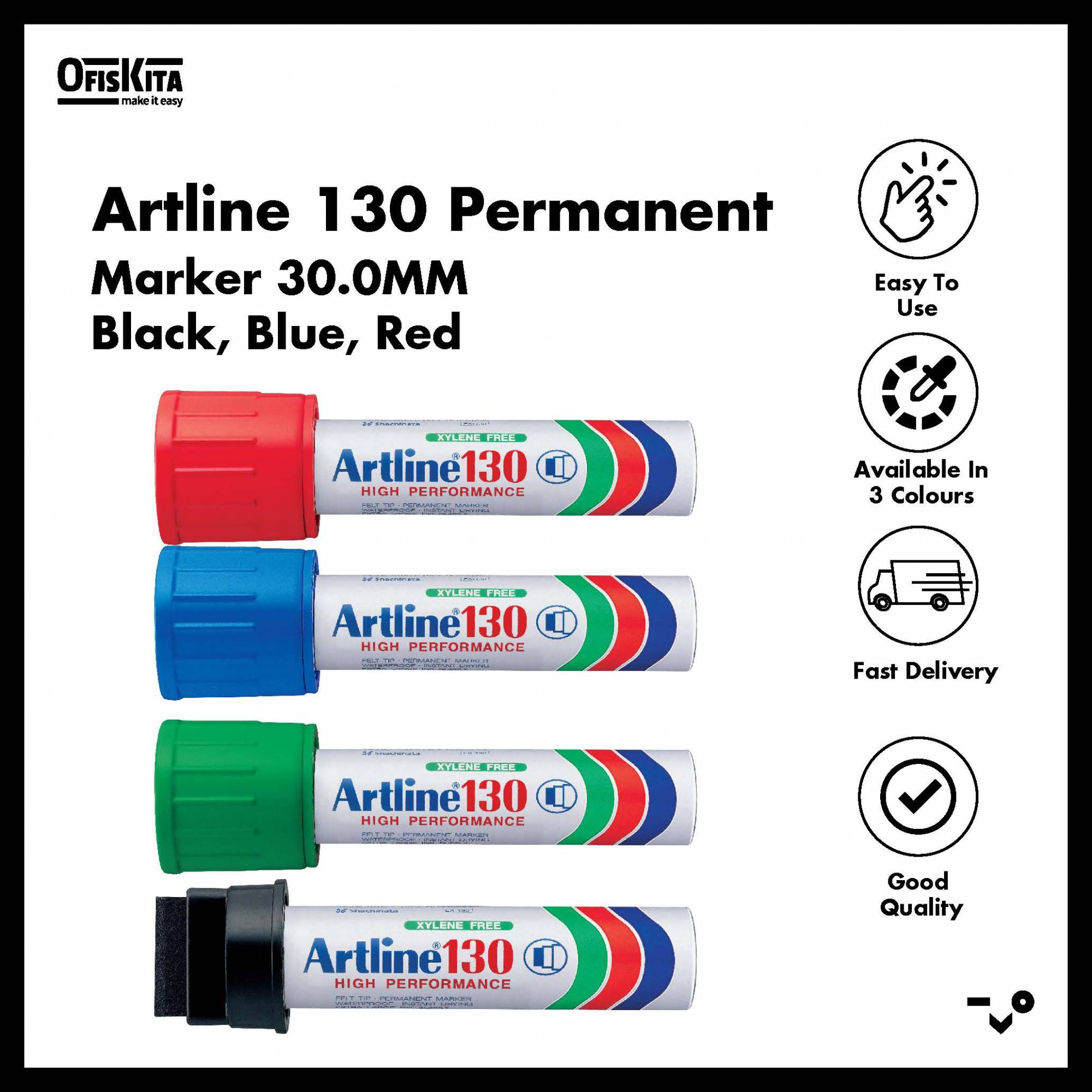 Artline 130 Permanent Marker 30.0MM